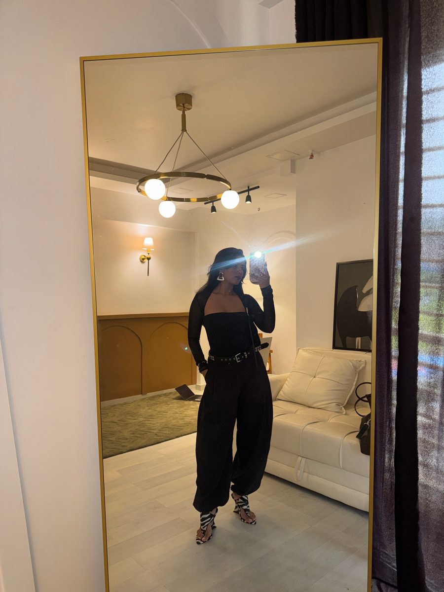 ZARA | FLOWING BARREL LEG TROUSERS