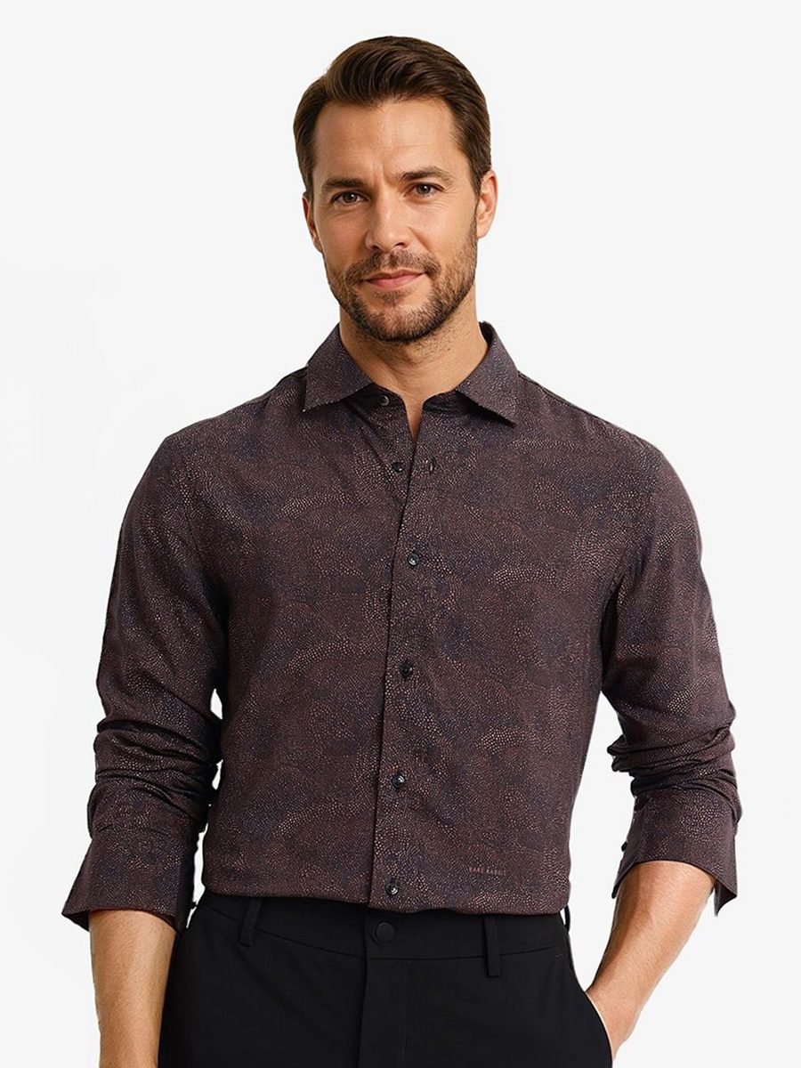 RARE RABBIT | Men Comfort Opaque Casual Shirt