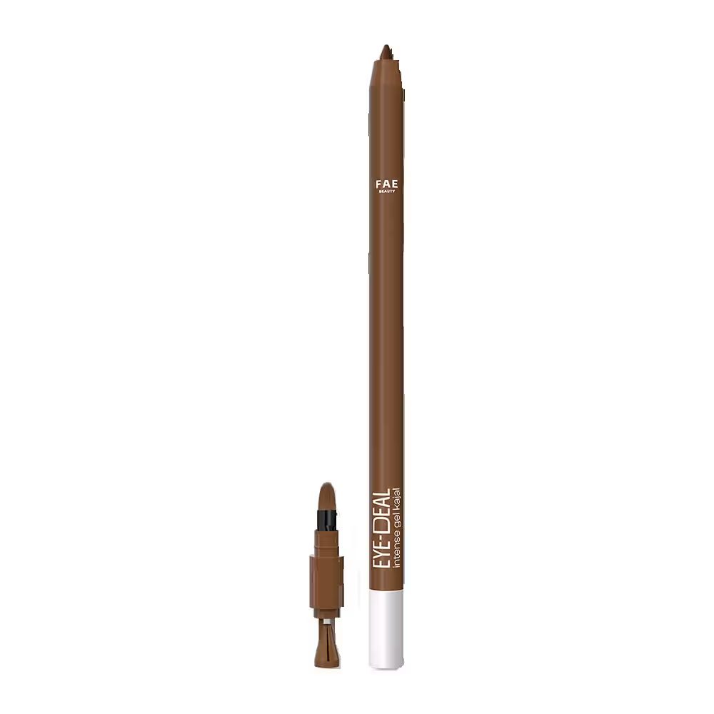 FAE Beauty | Eye-Deal Intense Gel Kajal With Sharpener & Fine Bristle Brush