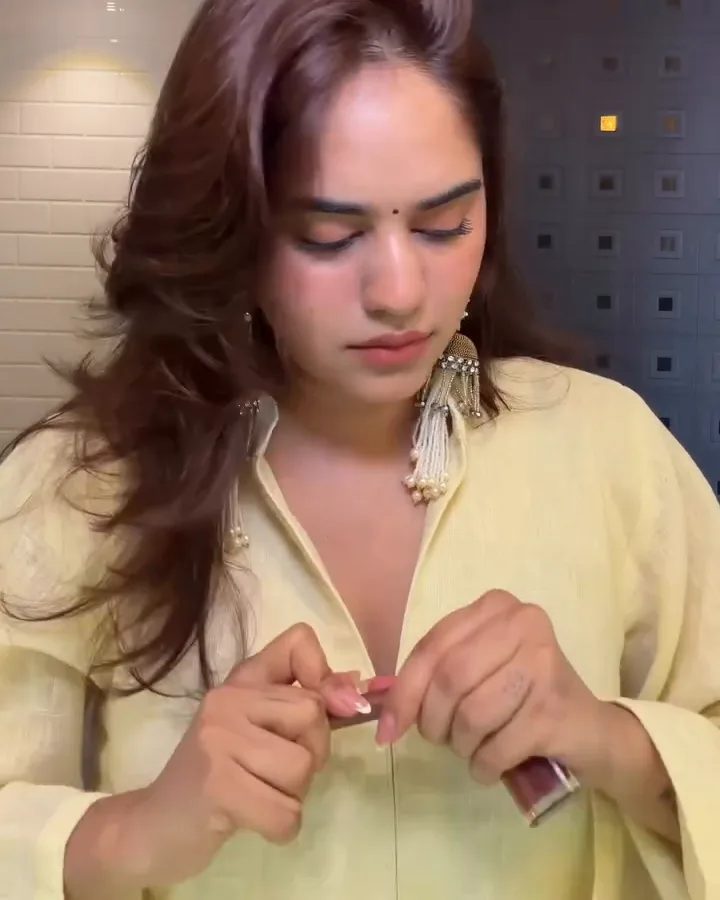 SAADAA | Yellow Linen Kurta