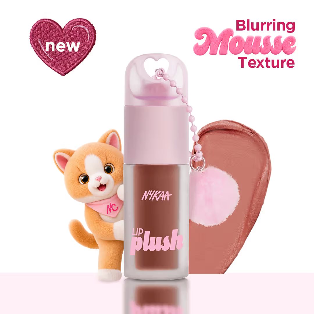 Nykaa Cosmetics | Lip Plush Velvet Matte Blurring Liquid Lipstick