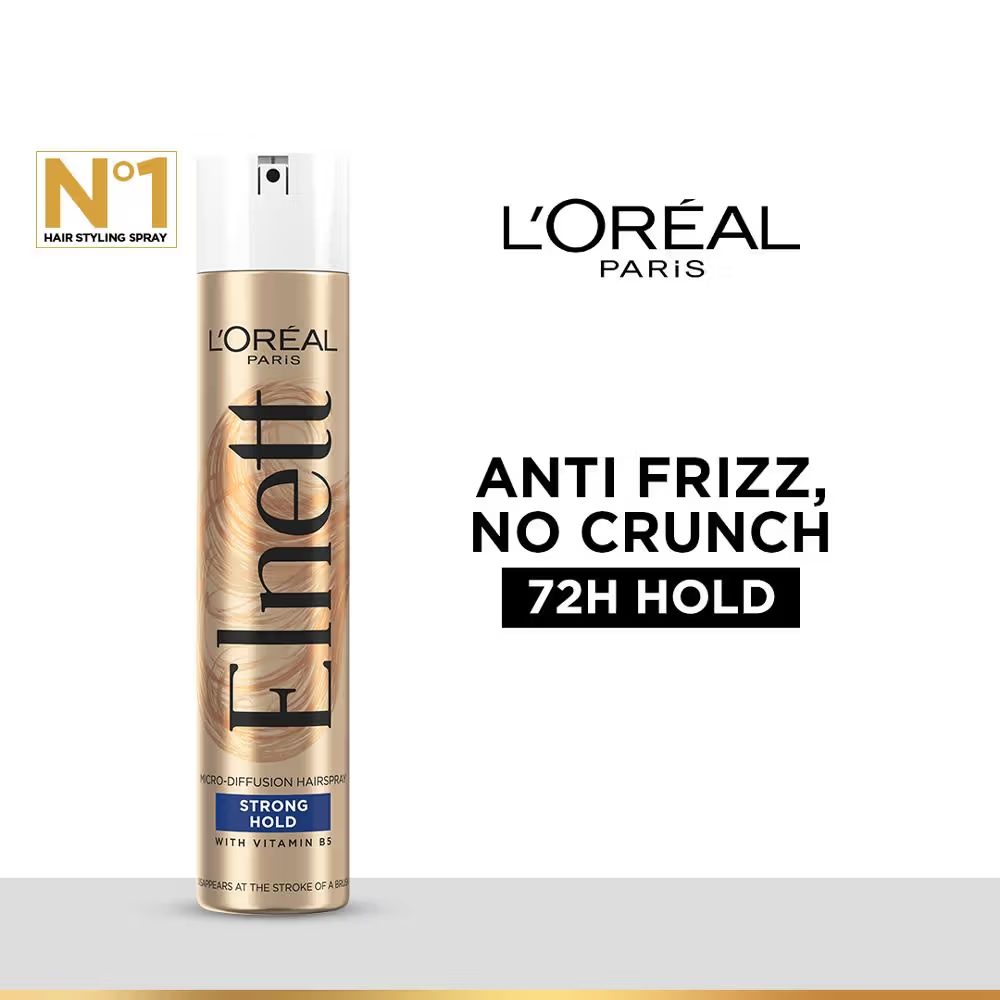 L'Oréal Paris | Elnett Satin Extra Strength Hair Spray